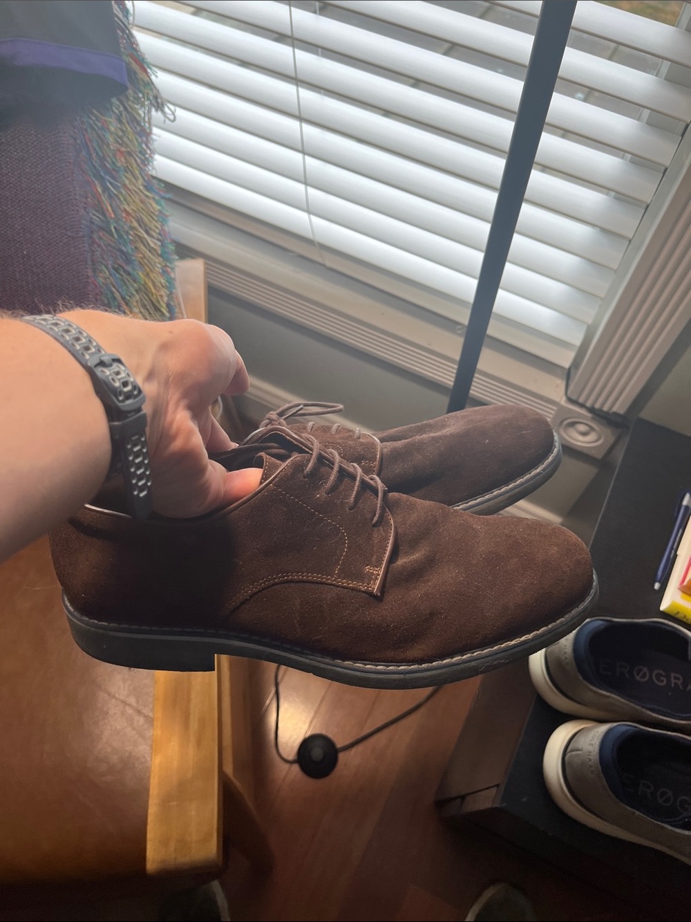 Steve Madden Brown Suede Chukka Boots
